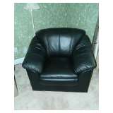 Another Black Leather Casual Chair