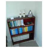 Vintage Bookcase & Books