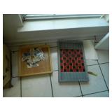 Hand Made Checker, Chess Board