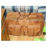 14 Early Leather Suite Case