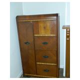 Vintage Waterfall Armoire