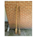 Antique Wash Pot Paddles