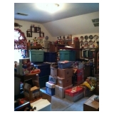 a room full of collectibles and more rooms just like this