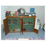 Vintage Cabinet Open