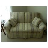 A closer look at the love seat