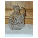 Cut Crystal Cruet With Top (Not Shown)