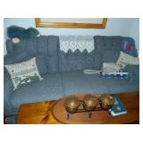 Country Blue Sofa