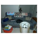 Country Blue Sofa