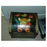 Painted Décor Trunk
