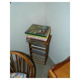Record Cabinet with Records Sold Separately