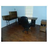 Office Chair, Filing Cabinets