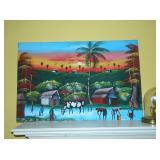 Oil On Canvas By Martin