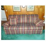 Plaid Sofa