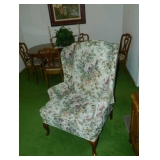 Floral Side Chair