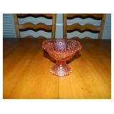 Vintage Ruby Red Dish