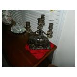 Vintage Elephant Candle Sticks