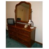 Dresser With Mirror by Dixie