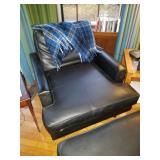 Thayer Coggin chair & ottoman