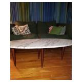 Mid Century marble top table