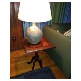 Mid Century table & lamp