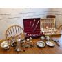 SUPERB FOXBORO ESTATE SALE WEDS JULY 15TH STERLING SILVER FLATWARE OLD DOLLHOUSE FURNITURE & MORE!!