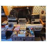 EXCELLENT STOUGHTON ESTATE SALE SUN OCT 1ST VINTAGE AUDIO & STEREO EQUIPMENT, TOOLS, LOADED BARN!