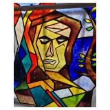 Stained glass window