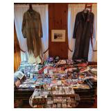 TREAURES GALORE! SHARON ESTATE SALE SAT MAR 15TH ANTIQUES OLD PHOTOS TOOLS EPHEMERA VINTAGE CLOTHING