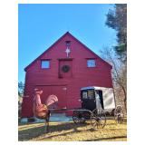 TREASURE SEEKERS WALPOLE BARN ESTATE SALE SAT DEC 20TH ANTIQUES FIREMEN MEMORABILIA AMISH CARRIAGE!!