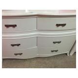 dresser with mirror