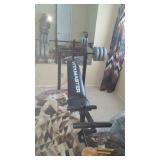 weight bench with weights