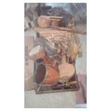 folk wooden instruments