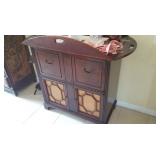 Hand carved desk 