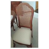 thomasville dinning chair with the table