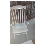 wood rocking chair