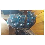 antique goblet set 