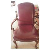 Ethan Allen leather chair