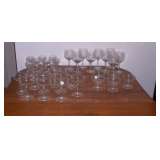 pattern glass stemware