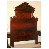 Victorian Walnut Bed