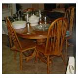 Oak Dining/Breakfast Set