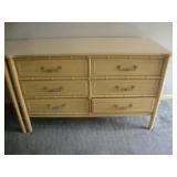 Bali Hai faux bamboo dresser