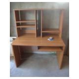 Sauder computer desk with shelf