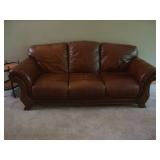 Leather sofa
