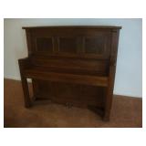 Old upright piano
