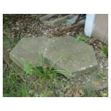 Concrete stepping stones