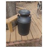 Old milk can