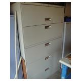 5 drawer lateral file