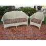 Lloyd Loom settee & Chair