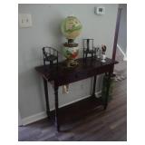 Hall table, gone with the wind lamp