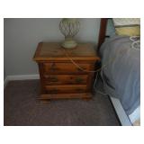 Kincaid pine night stand